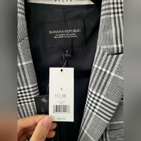 BNWT Size 6 Banana Republic Blazer - Picture 3 of 3